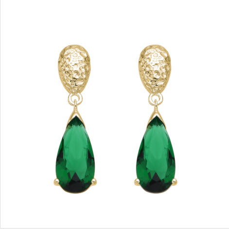 ZARCILLOS DE GOTA. ARETES, PENDIENTES, CIERRE TOPIT